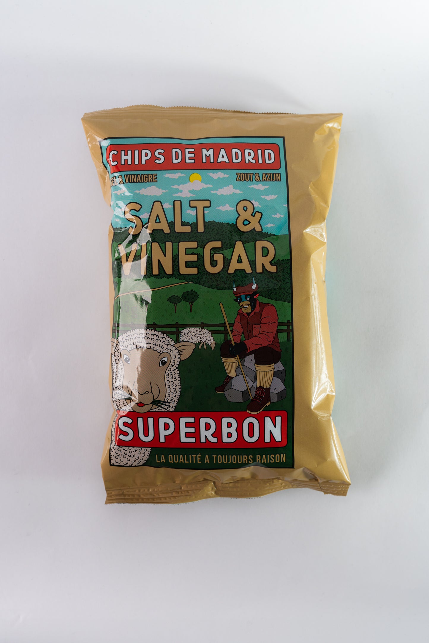 Vinegar & Salt Chips 135g - Superbon