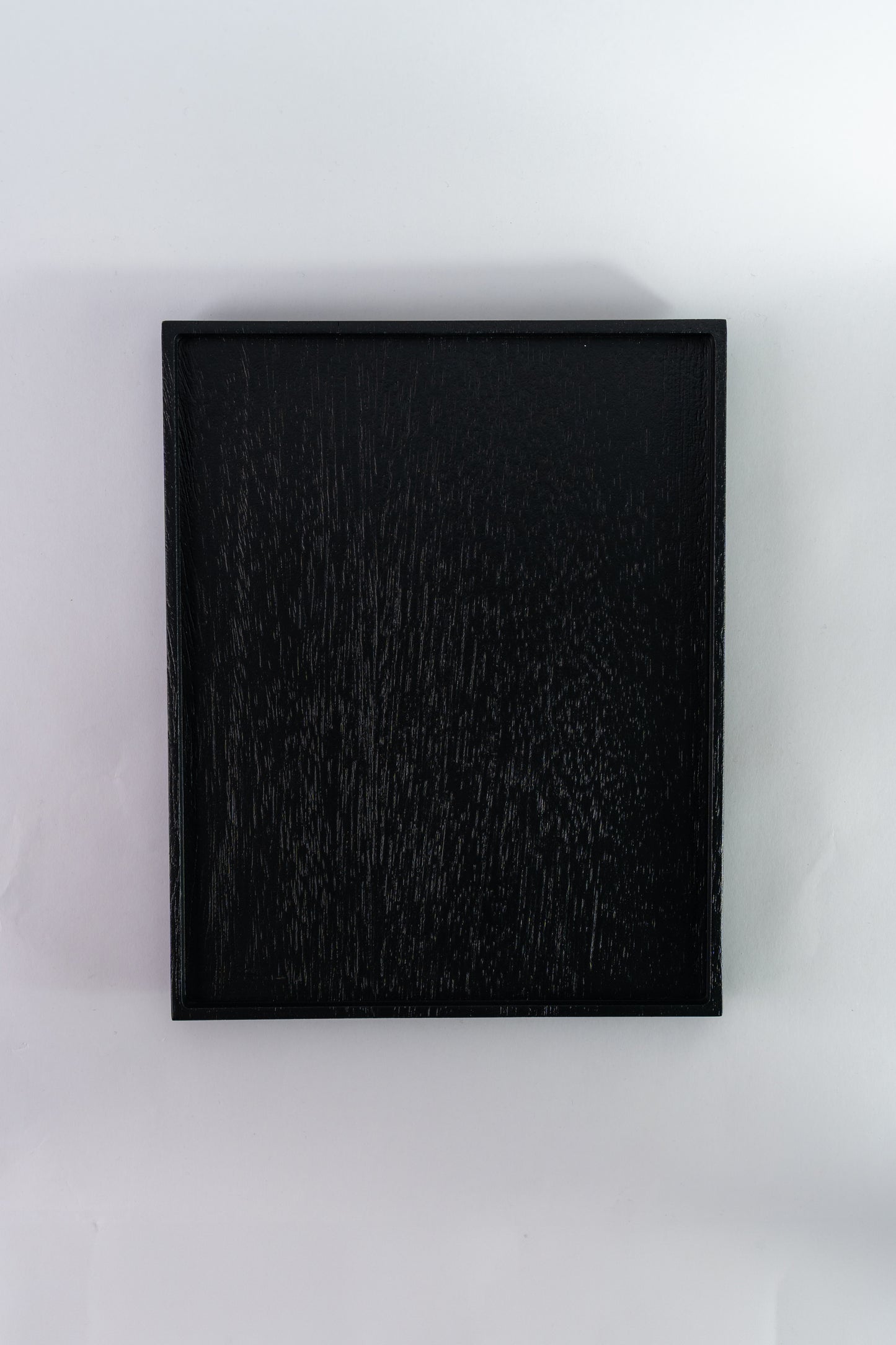 Gohobi – Japanese-style Wabi-Sabi Rectangular Wooden Black Tray